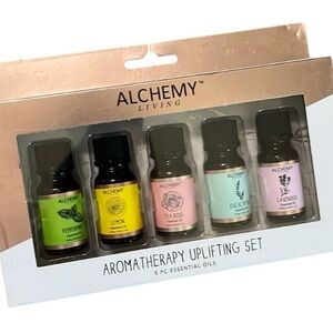 Aromatherapy uplifting gift set 5-piece essential oils 0.34 fluid ounce bottles